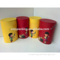 High quality and good design round shape paper tea boxes